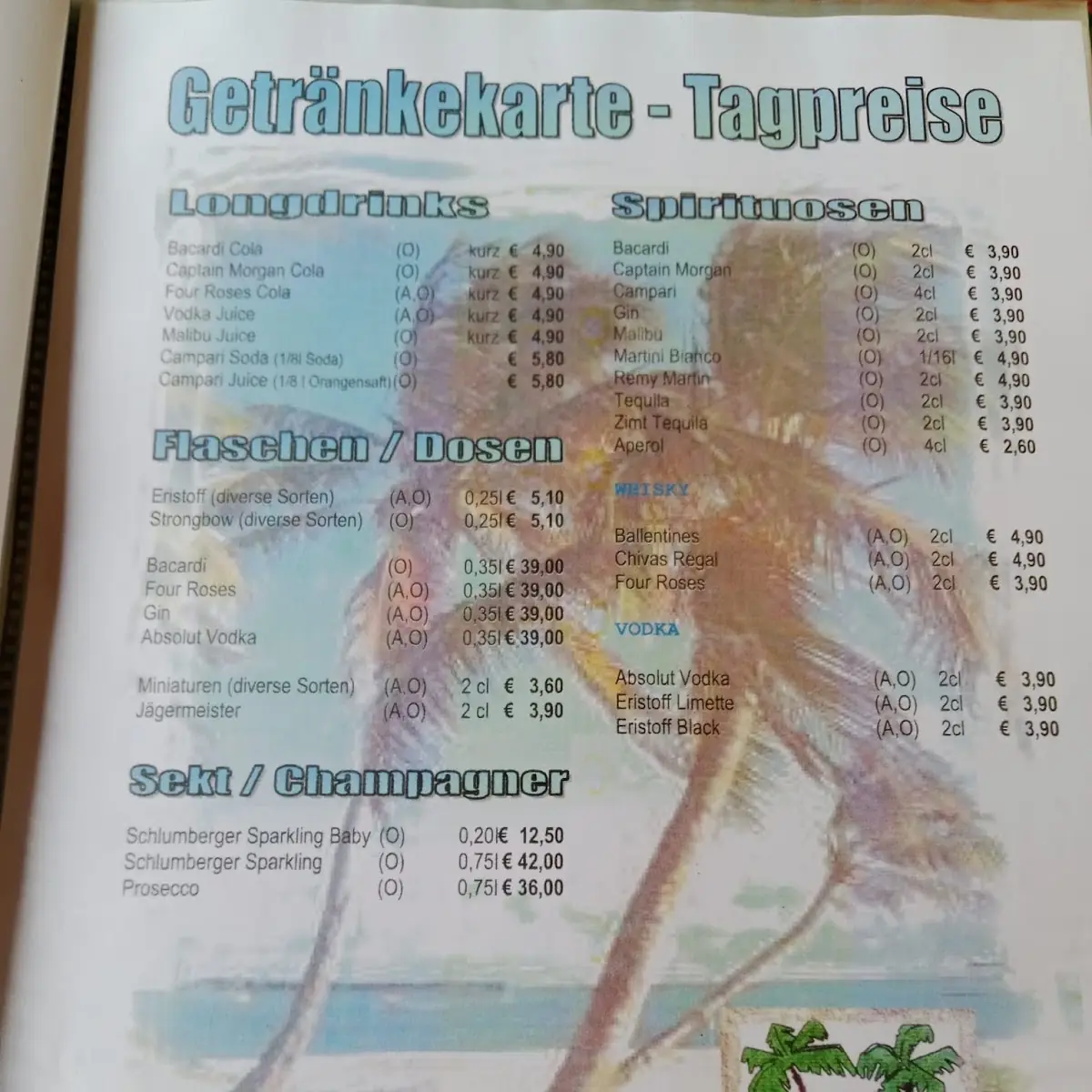 Speisekarte photo 2