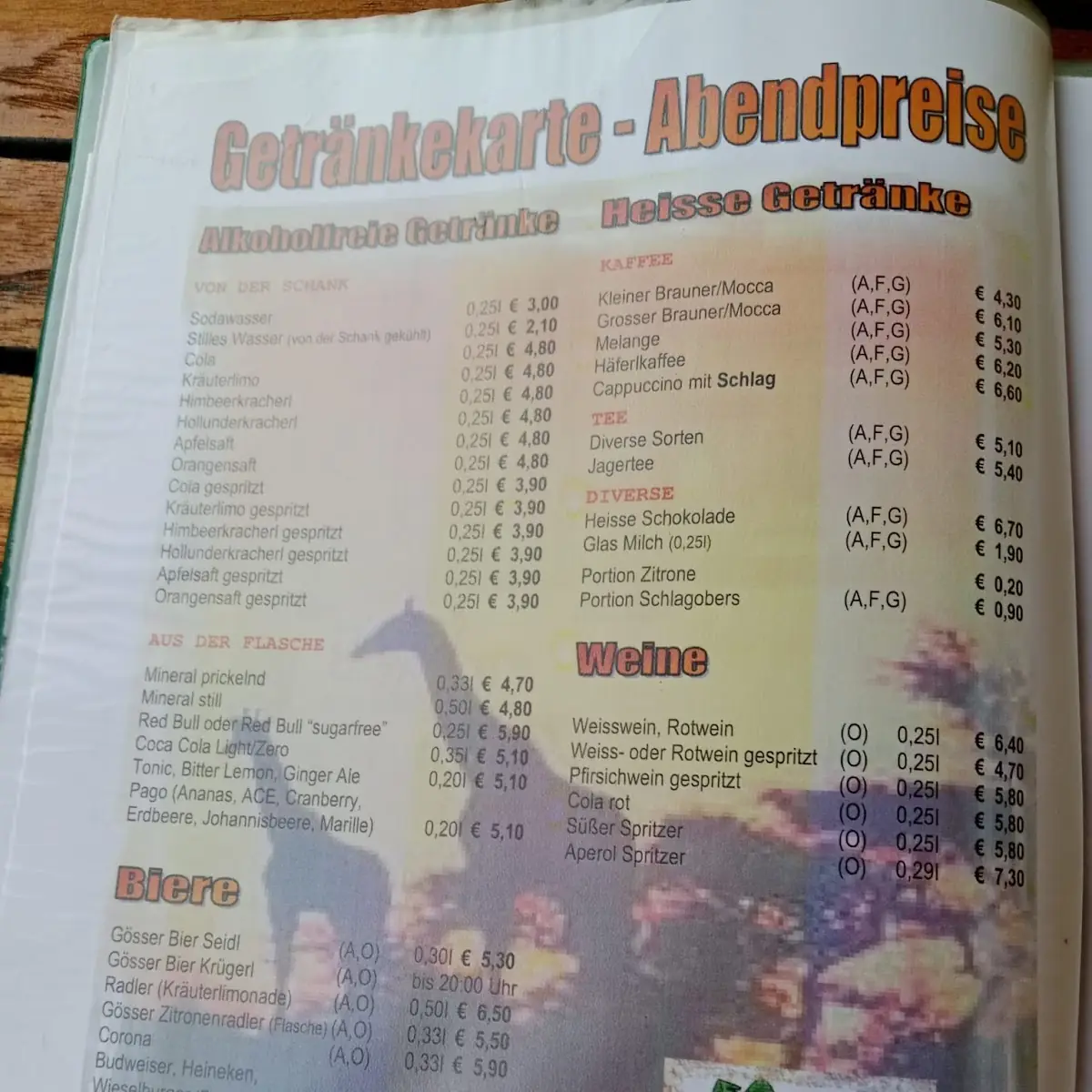 Speisekarte photo 7