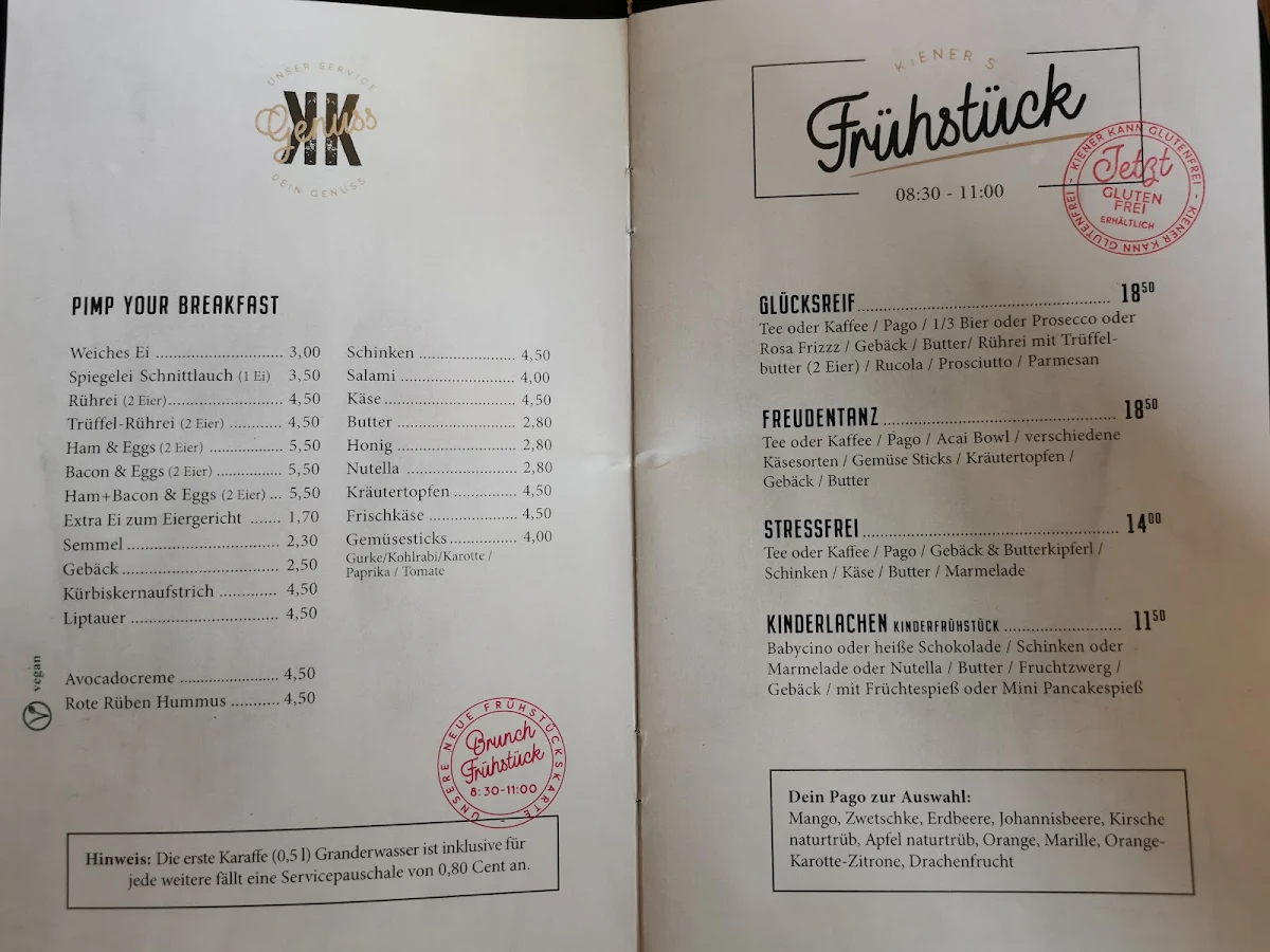 Speisekarte photo 1