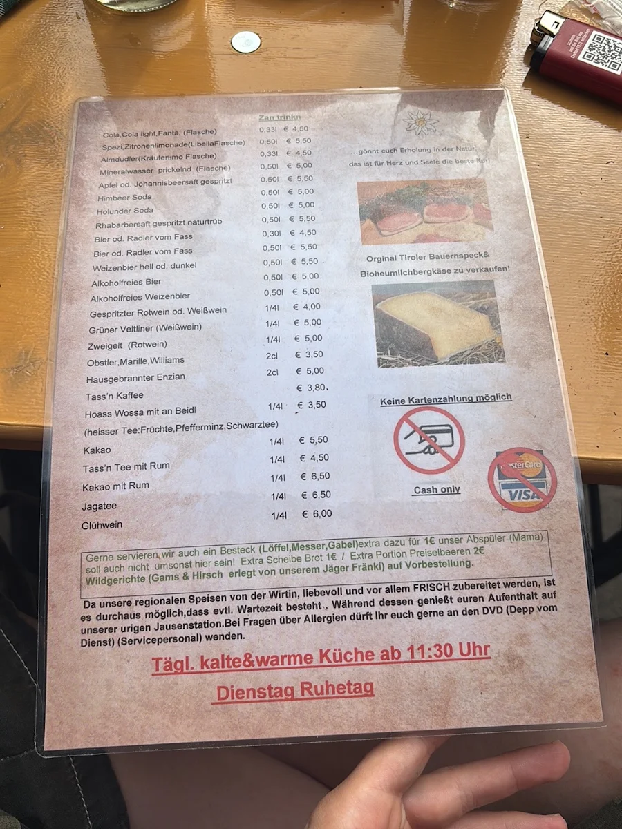 Speisekarte photo 2