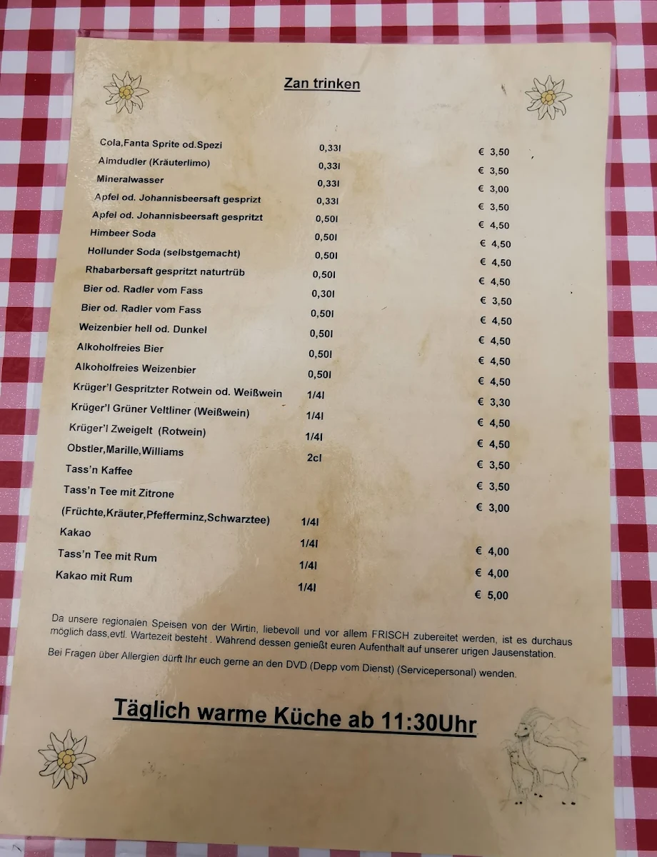 Speisekarte photo 6