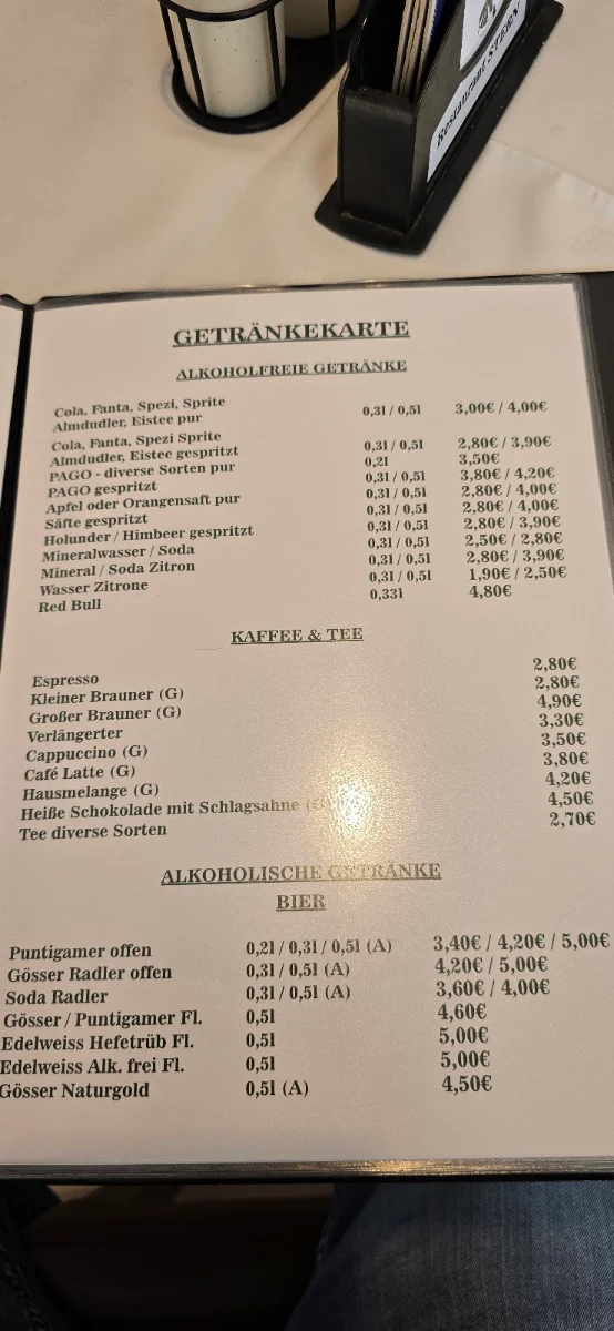Speisekarte photo 1
