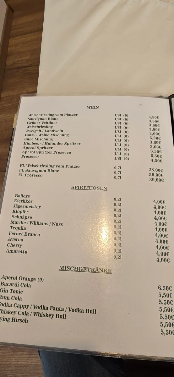 Speisekarte photo 2