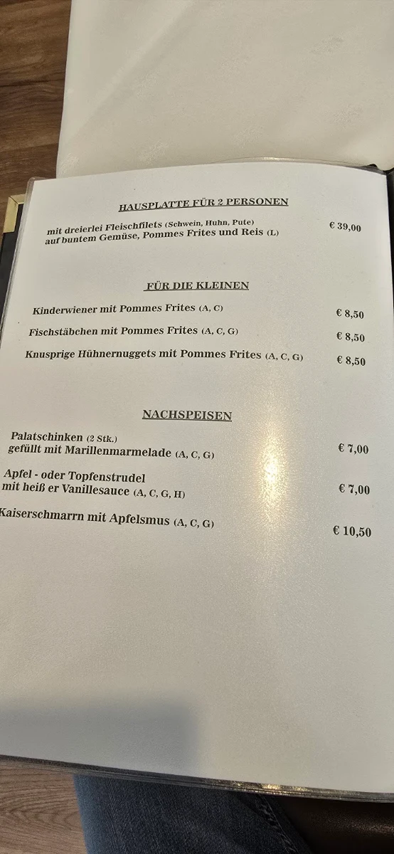 Speisekarte photo 3