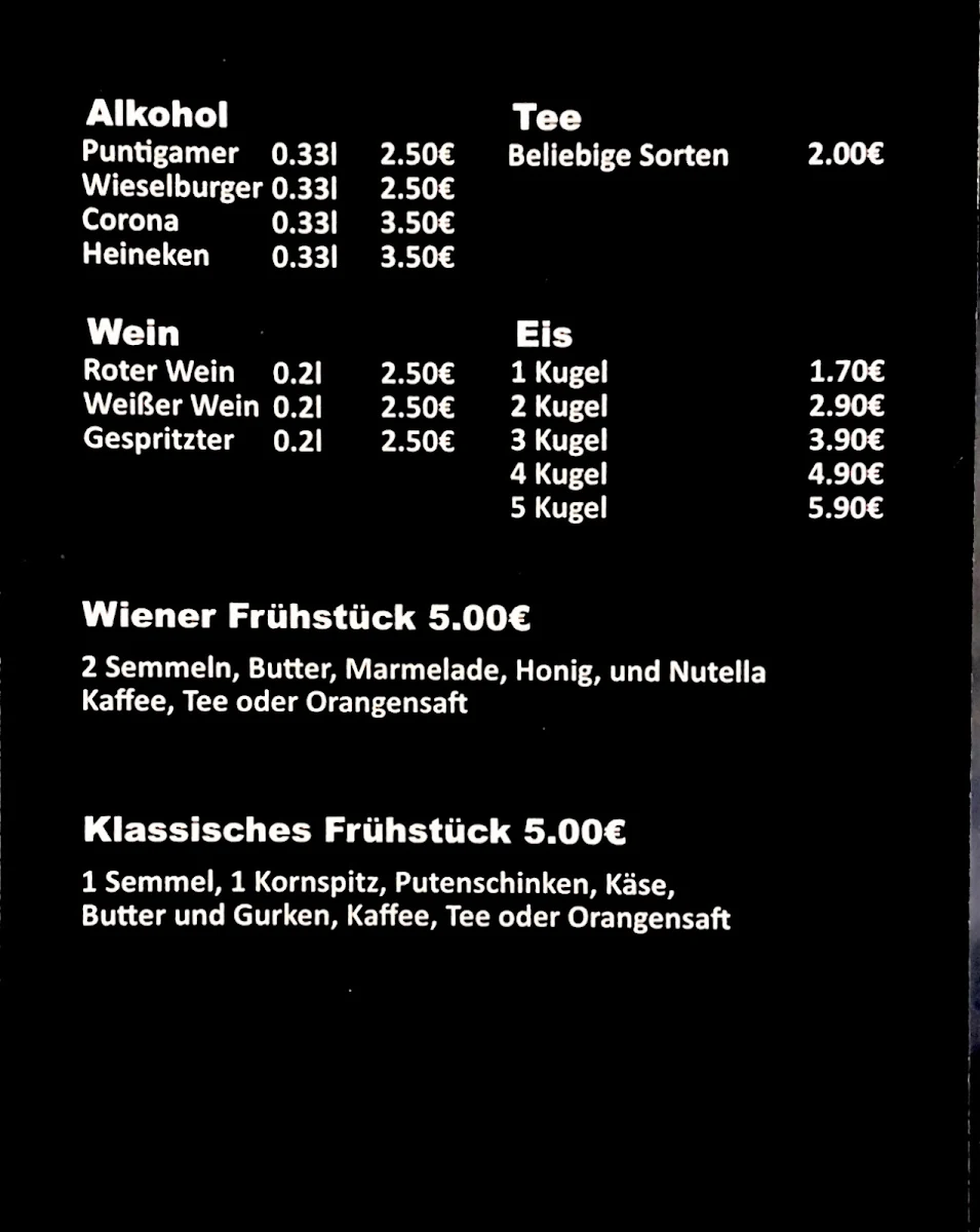 Speisekarte photo 2