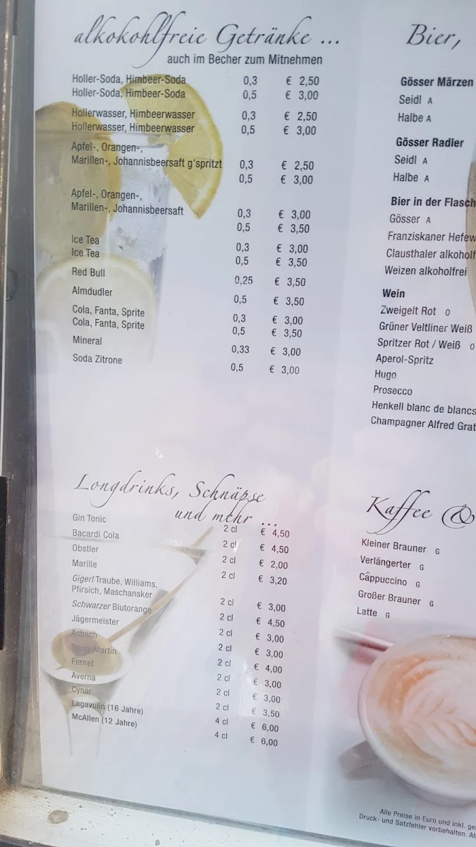 Speisekarte photo 3