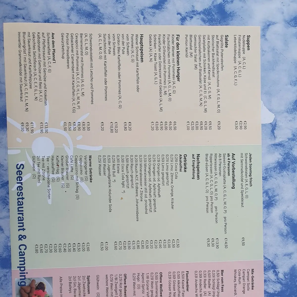 Speisekarte photo 3