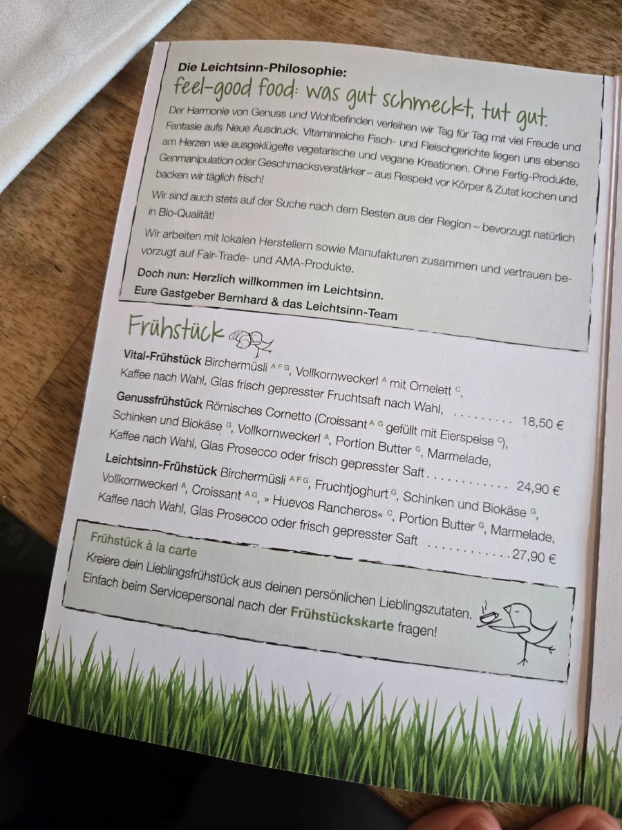 Speisekarte photo 1