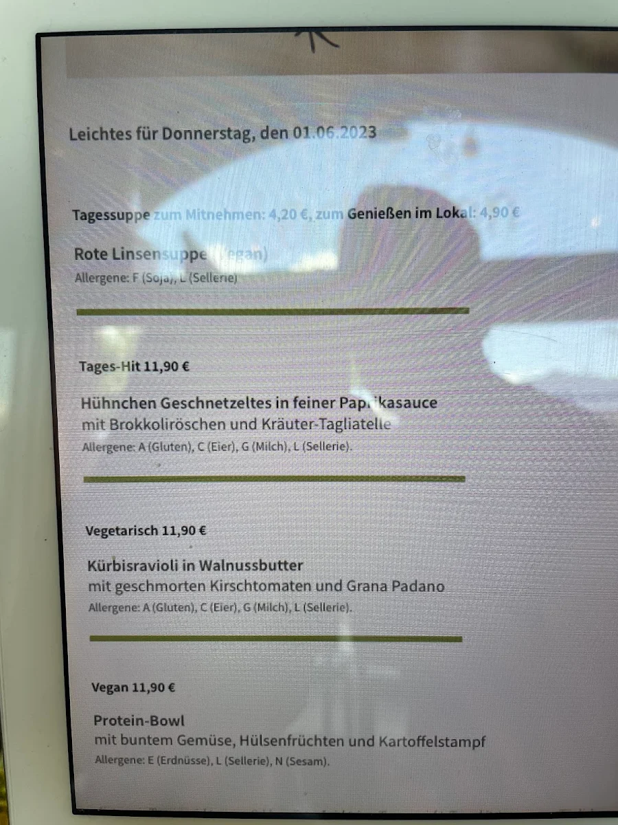 Speisekarte photo 8