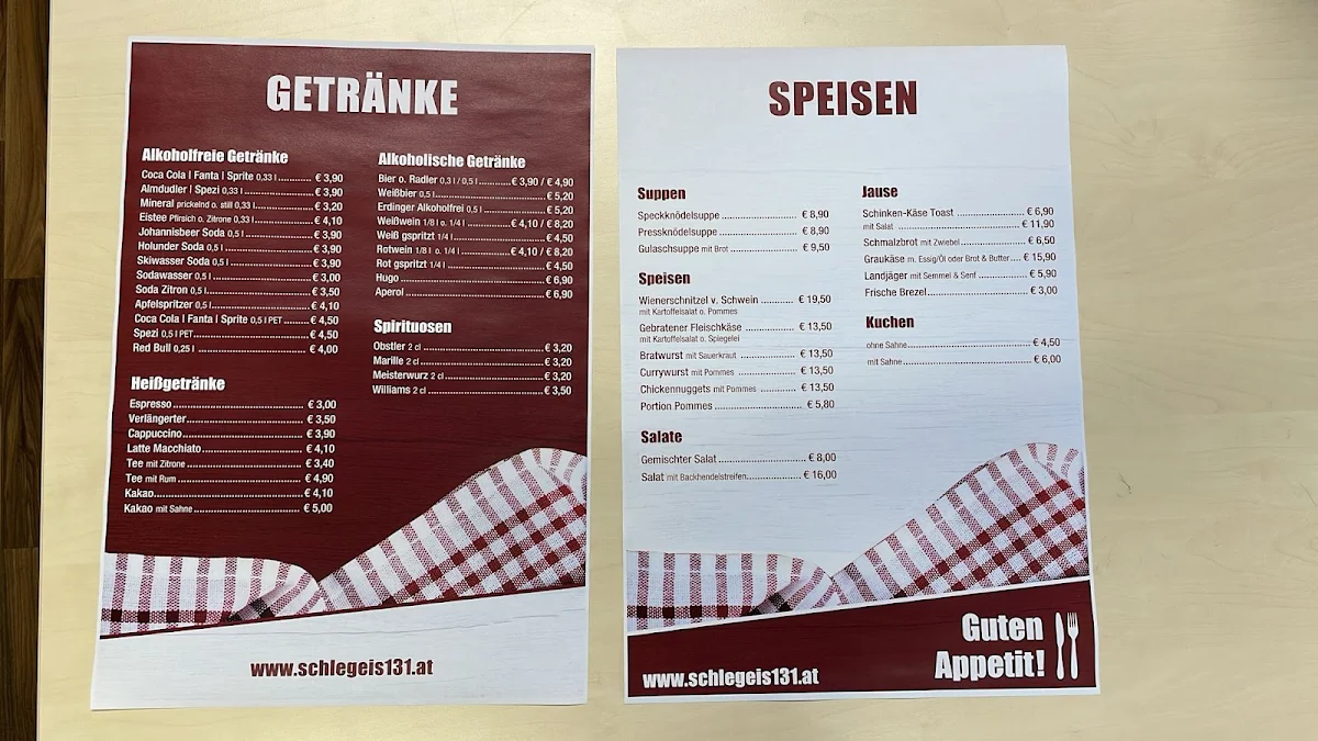 Speisekarte photo 1