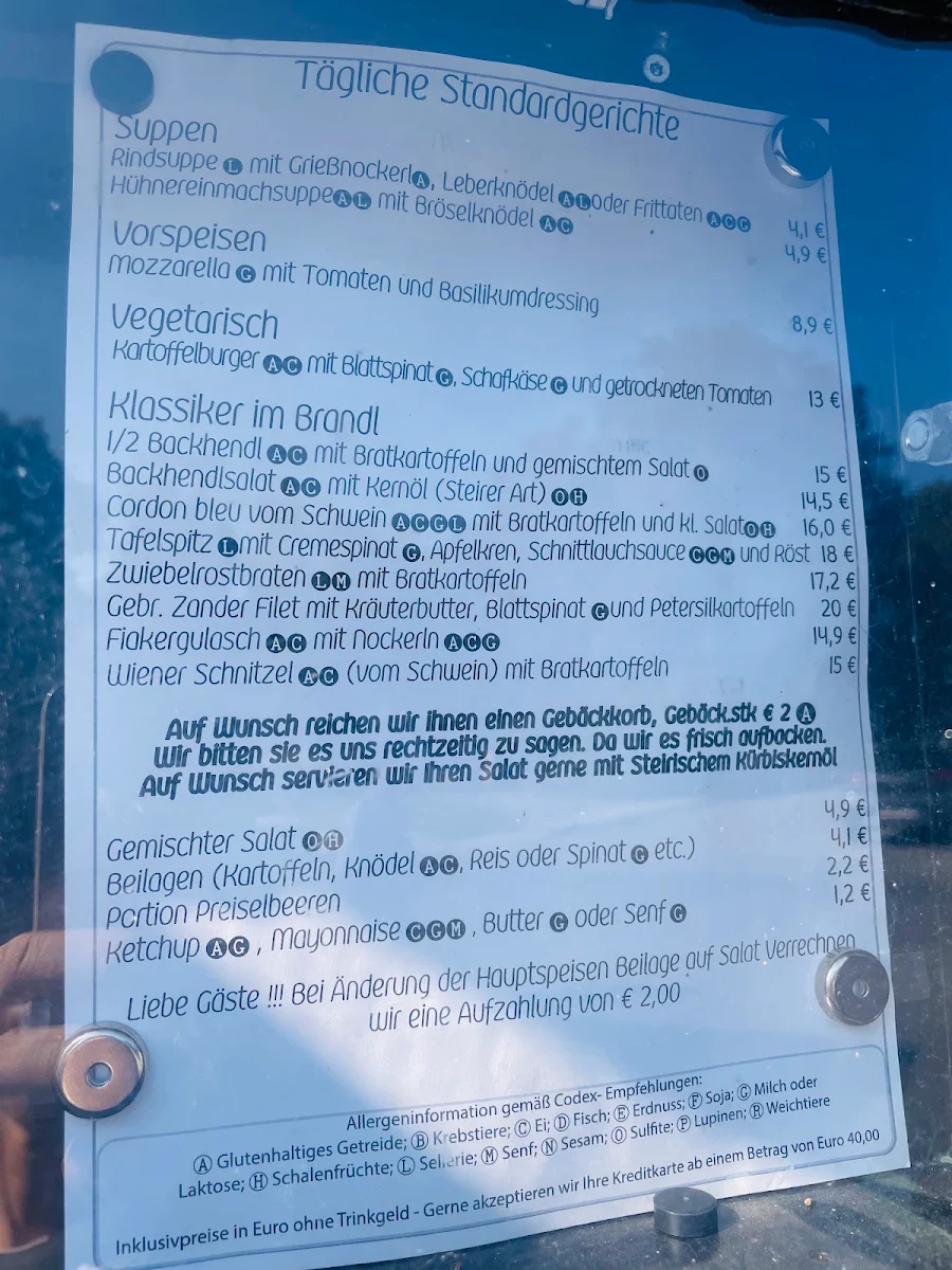 Speisekarte photo 4