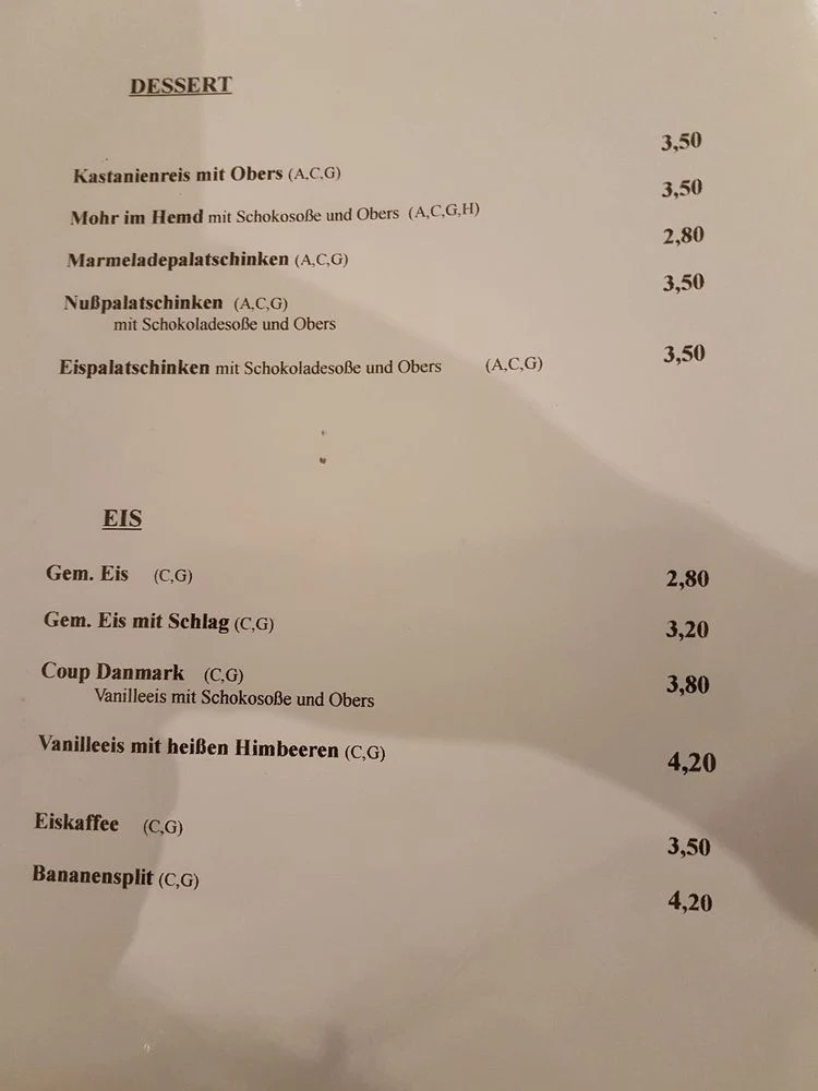 Speisekarte photo 2
