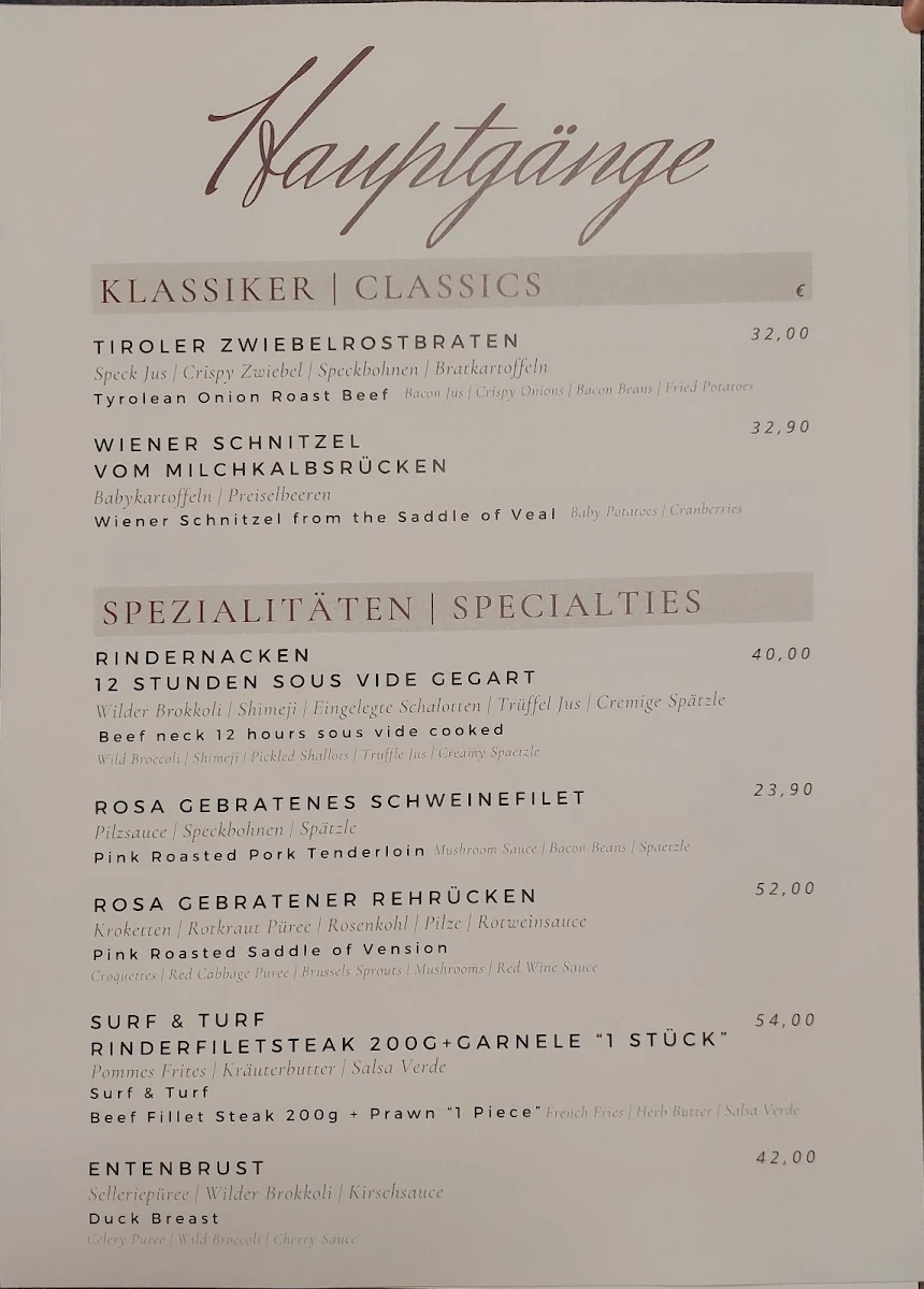 Speisekarte photo 1