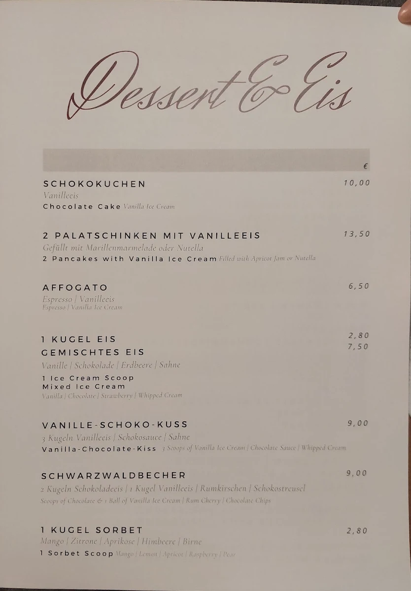 Speisekarte photo 4