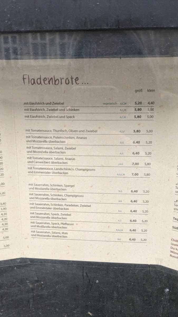 Speisekarte photo 4