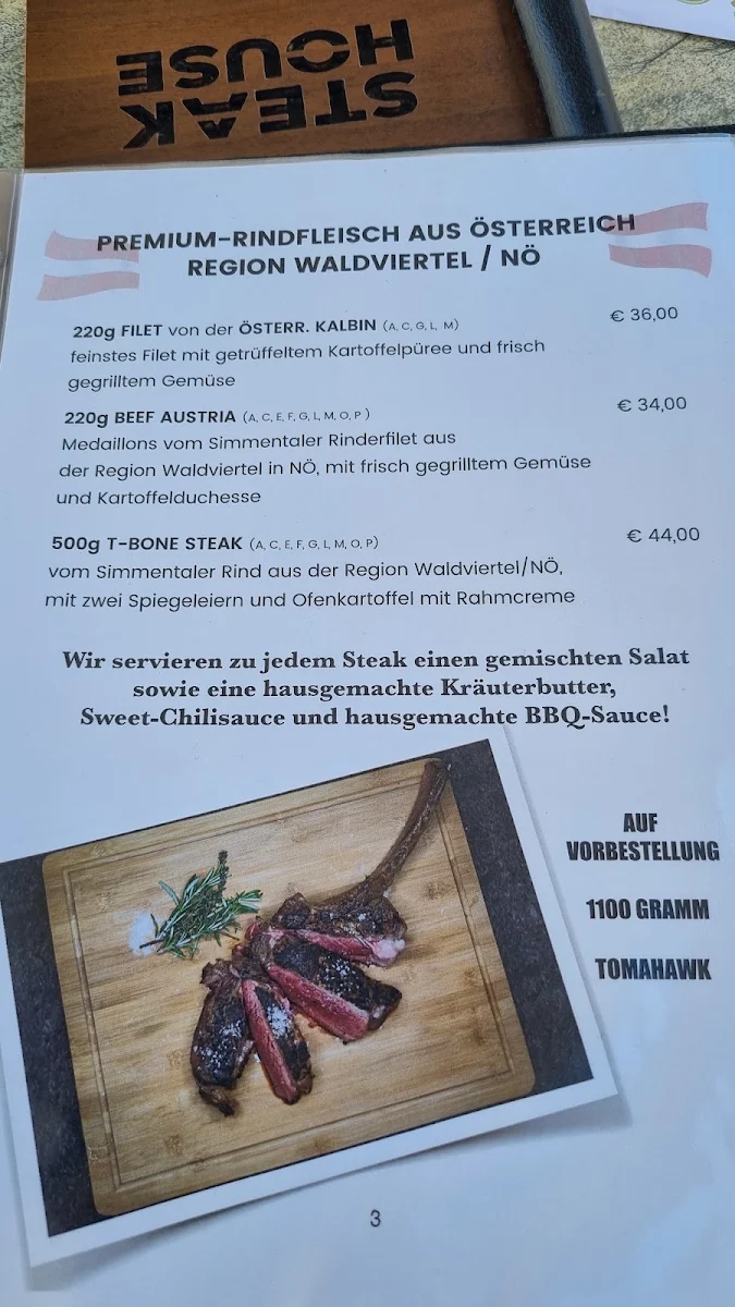 Speisekarte photo 2