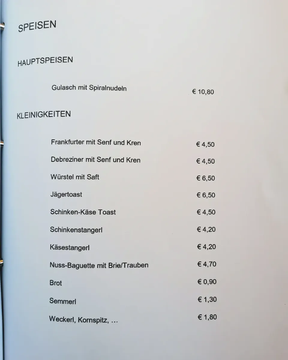 Speisekarte photo 1