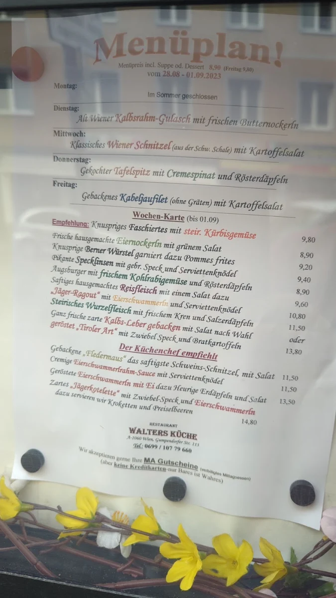 Speisekarte photo 4