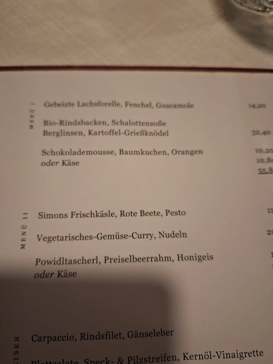 Speisekarte photo 4