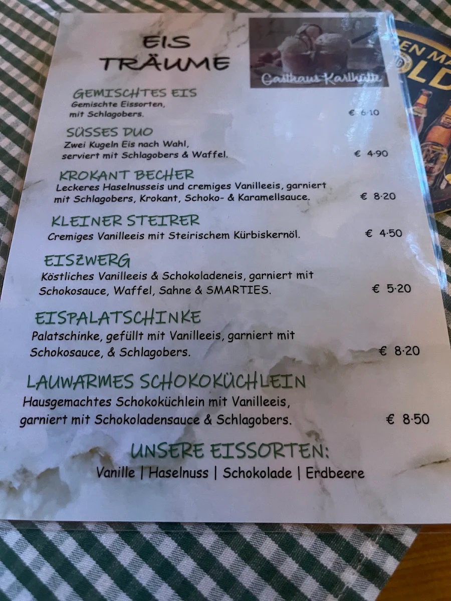 Speisekarte photo 5