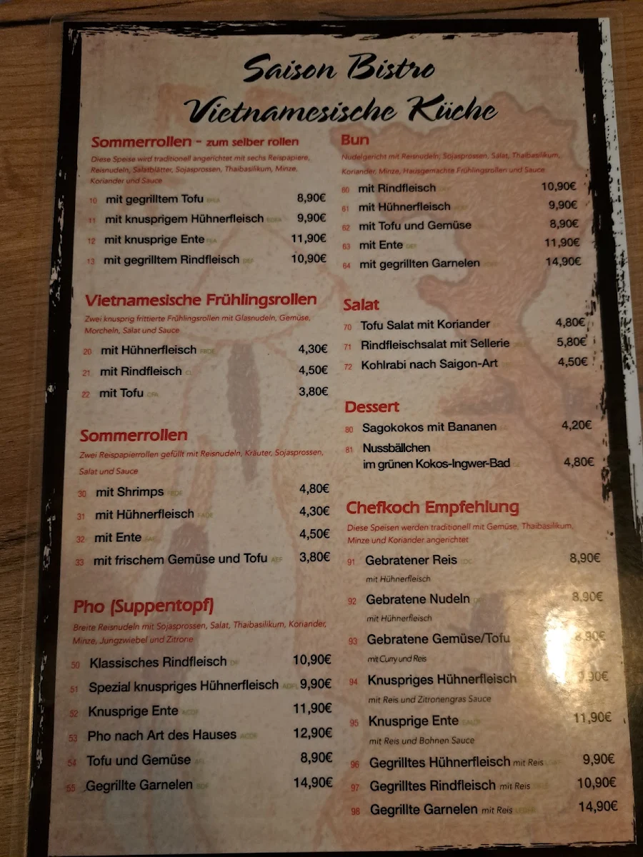Speisekarte photo 6