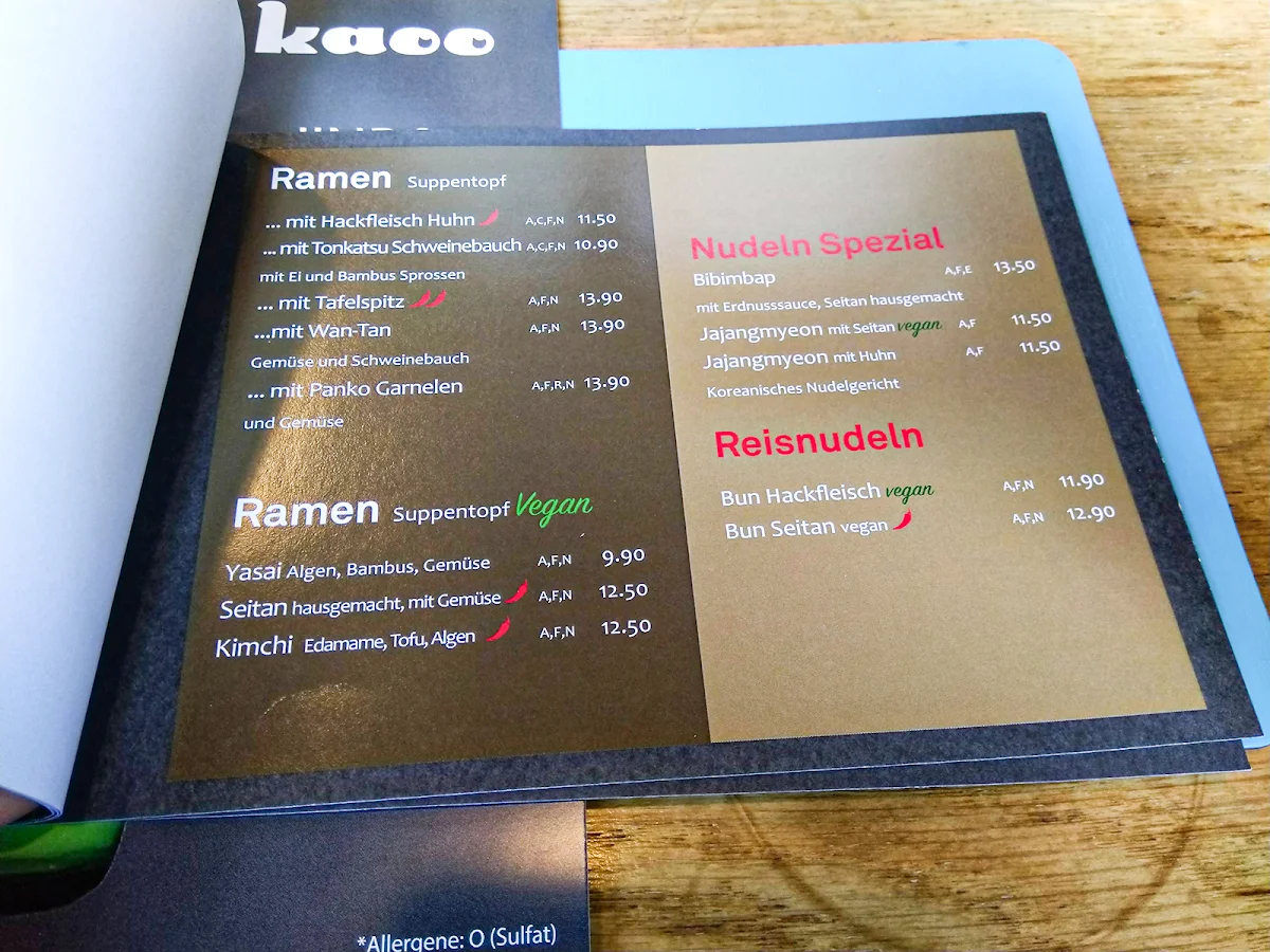 Speisekarte photo 6