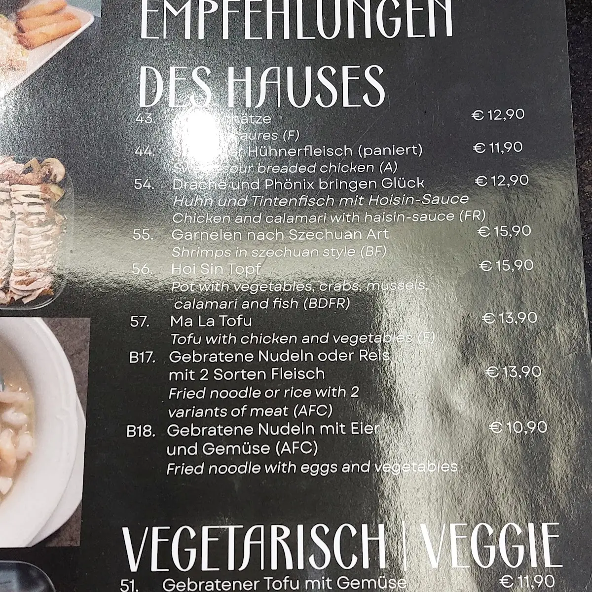 Speisekarte photo 2