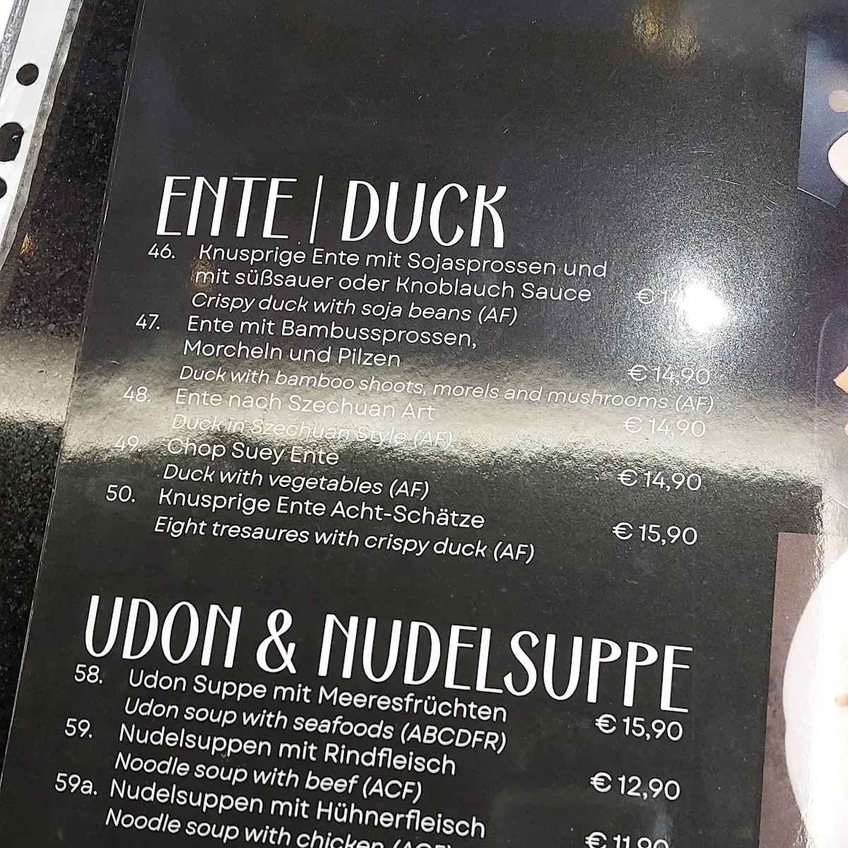 Speisekarte photo 3