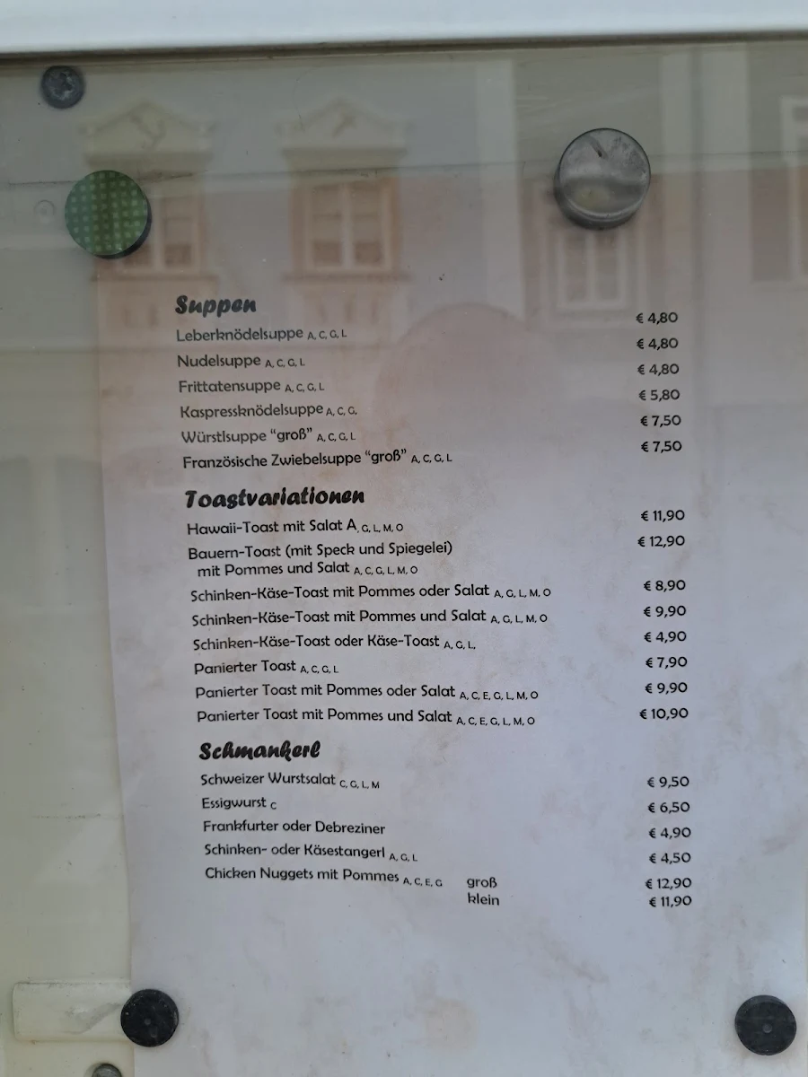 Speisekarte photo 1