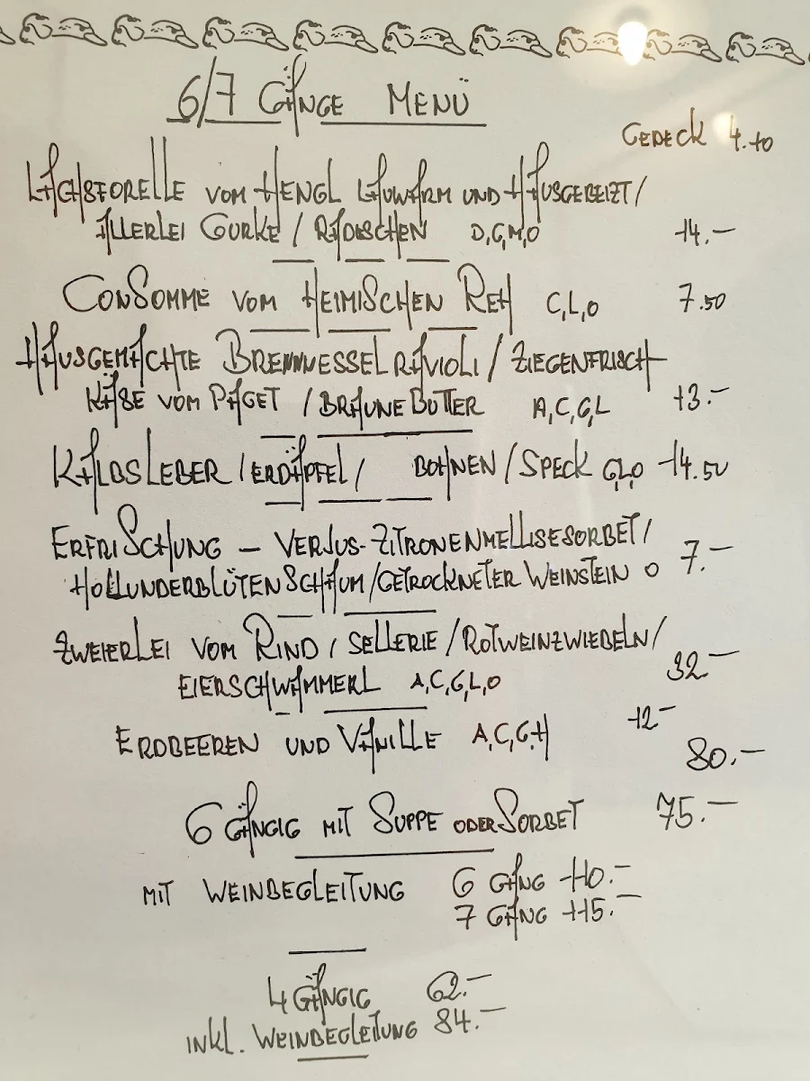 Speisekarte photo 1