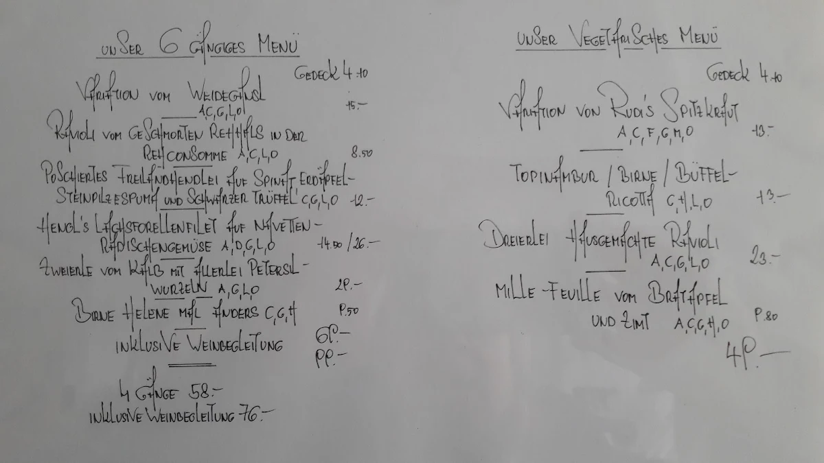 Speisekarte photo 5