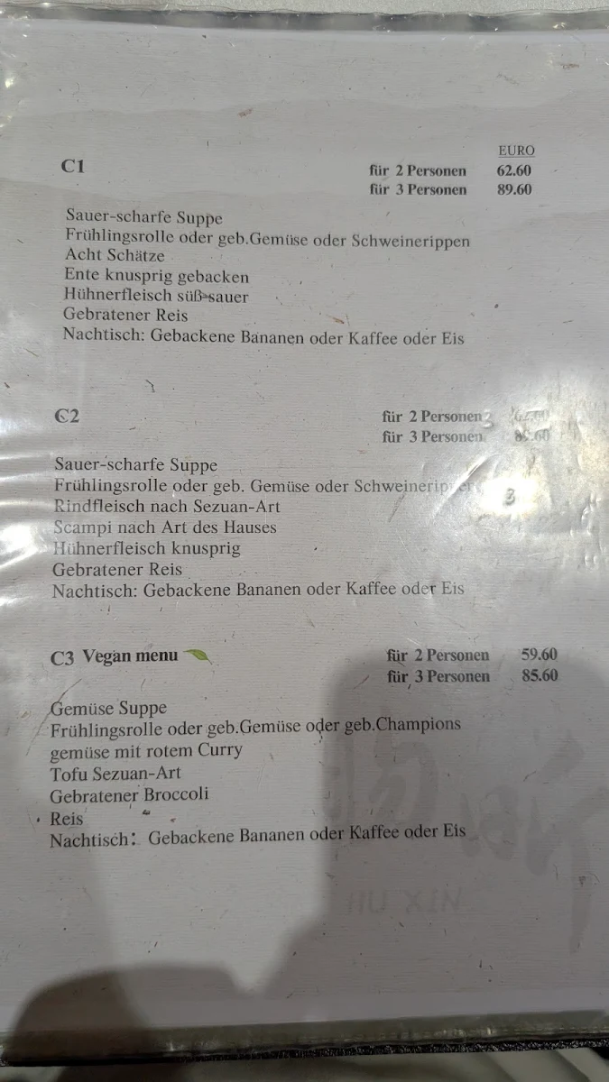 Speisekarte photo 1