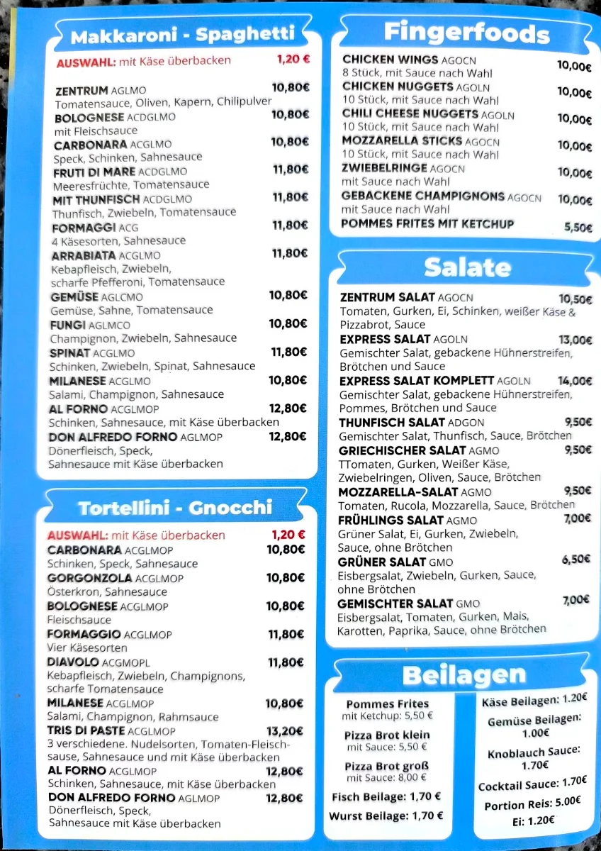 Speisekarte photo 3