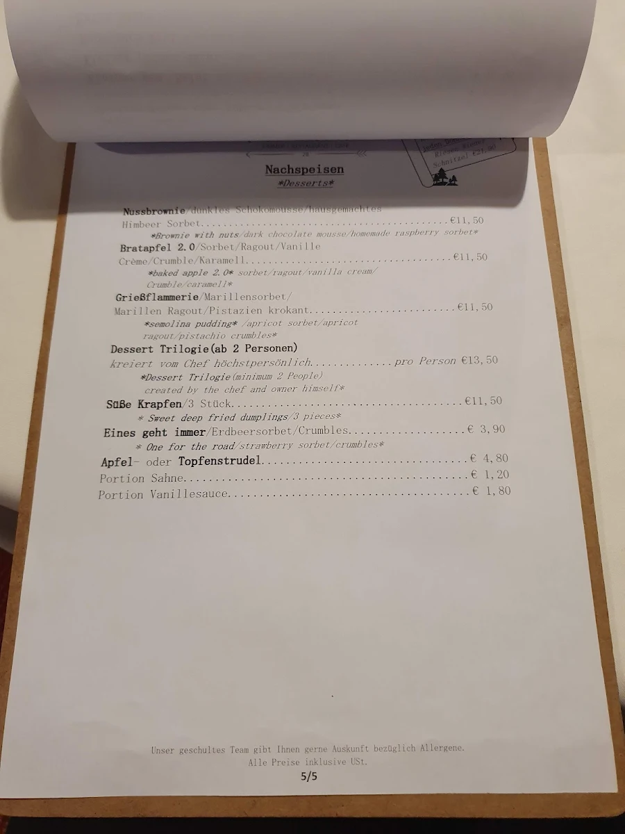 Speisekarte photo 7