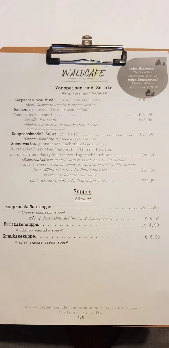 Speisekarte photo 9