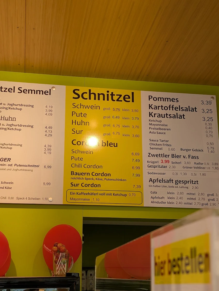 Speisekarte photo 2
