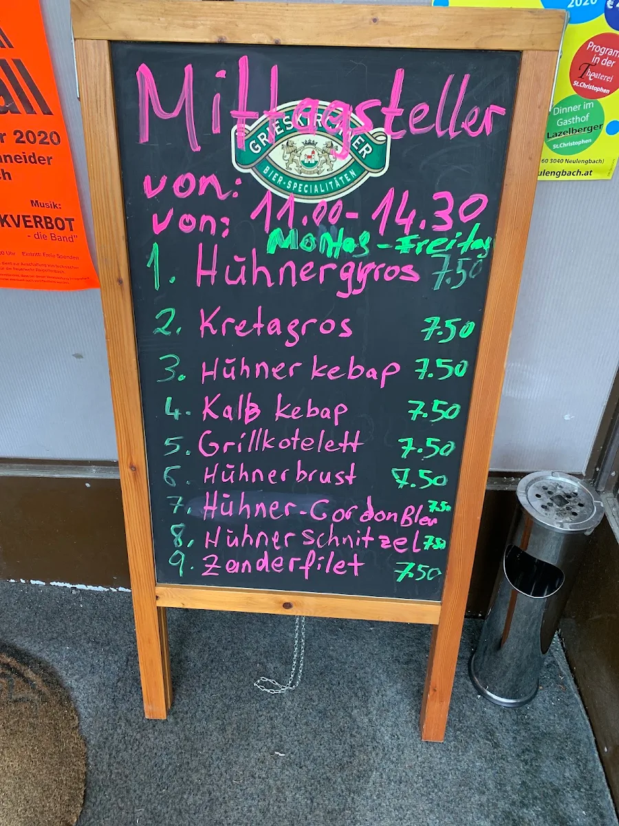 Speisekarte photo 1