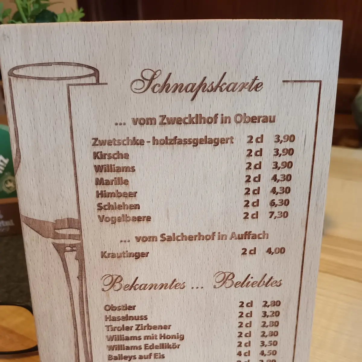 Speisekarte photo 2