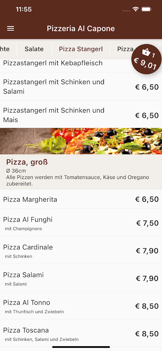 Speisekarte photo 1
