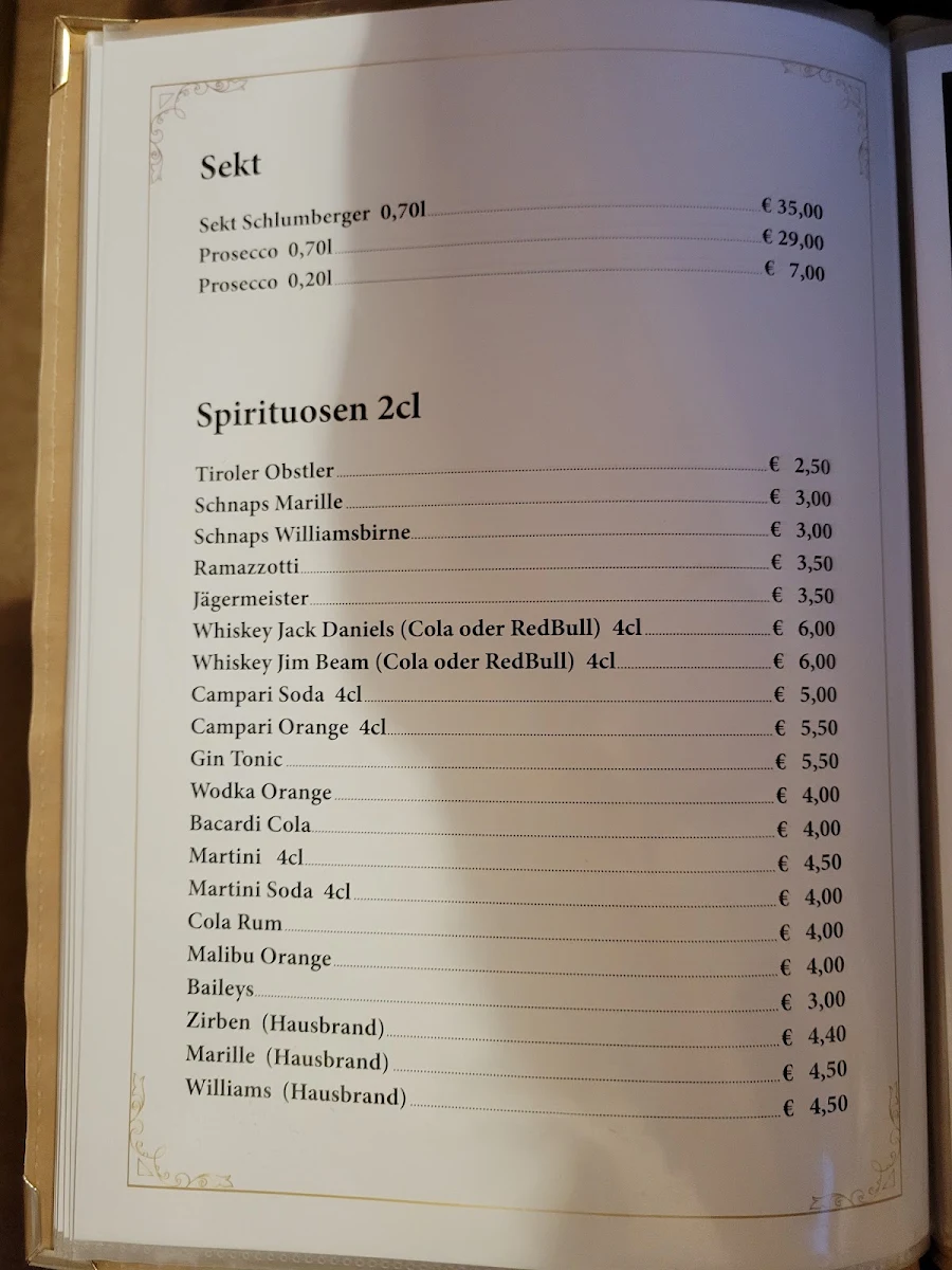 Speisekarte photo 2