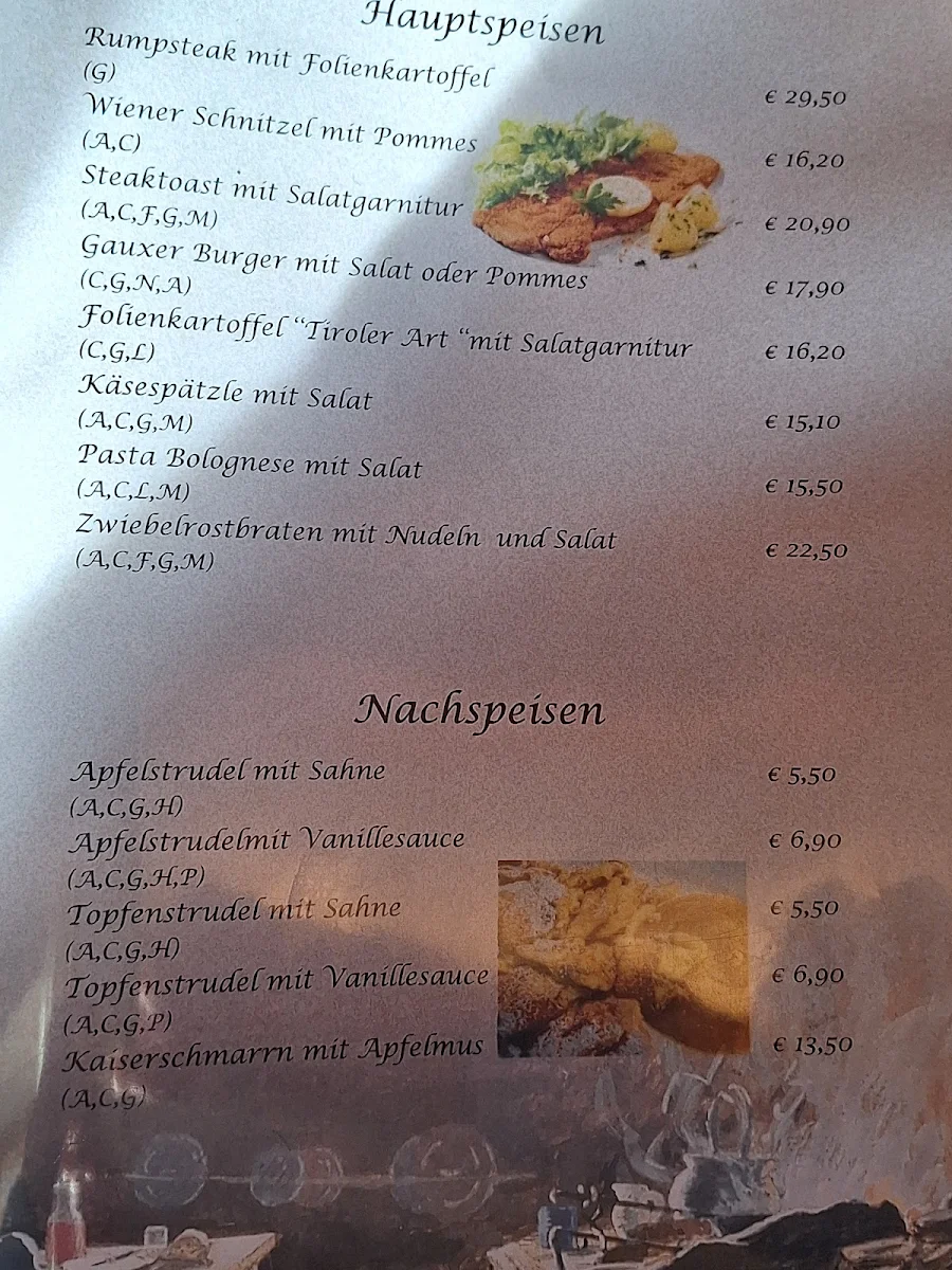 Speisekarte photo 2