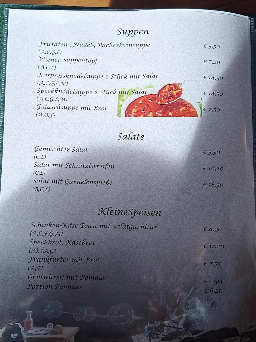 Speisekarte photo 3