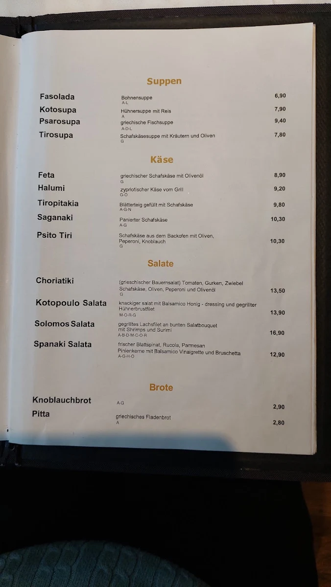Speisekarte photo 1