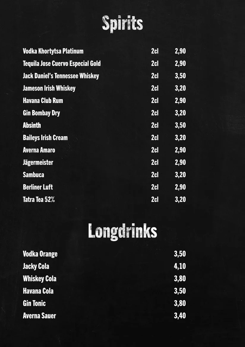 Speisekarte photo 5
