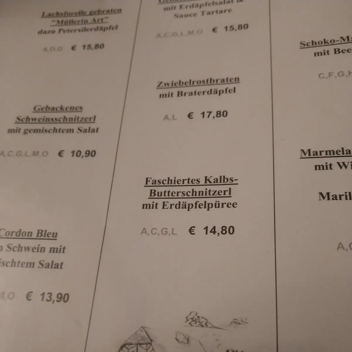 Speisekarte photo 6