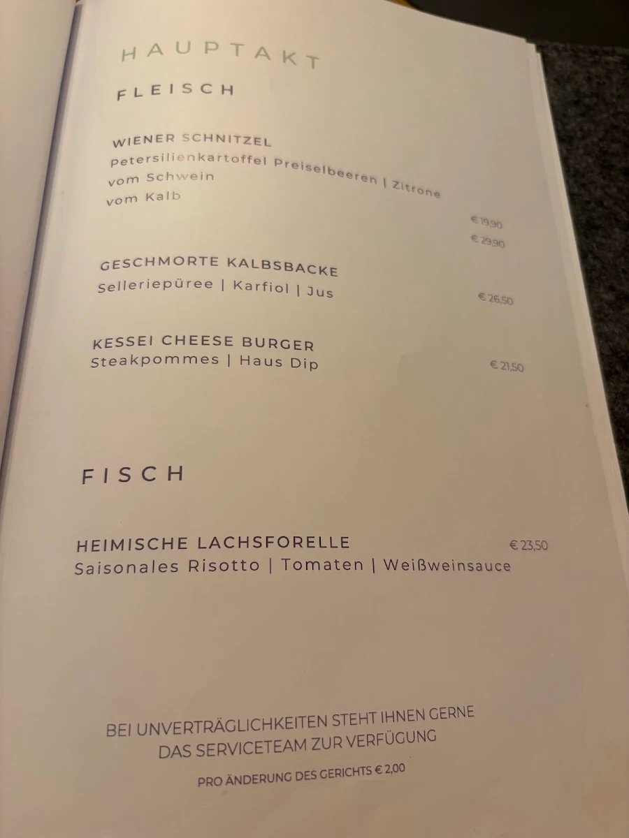 Speisekarte photo 2