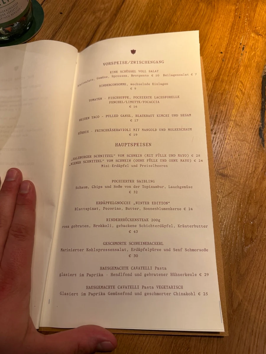 Speisekarte photo 2