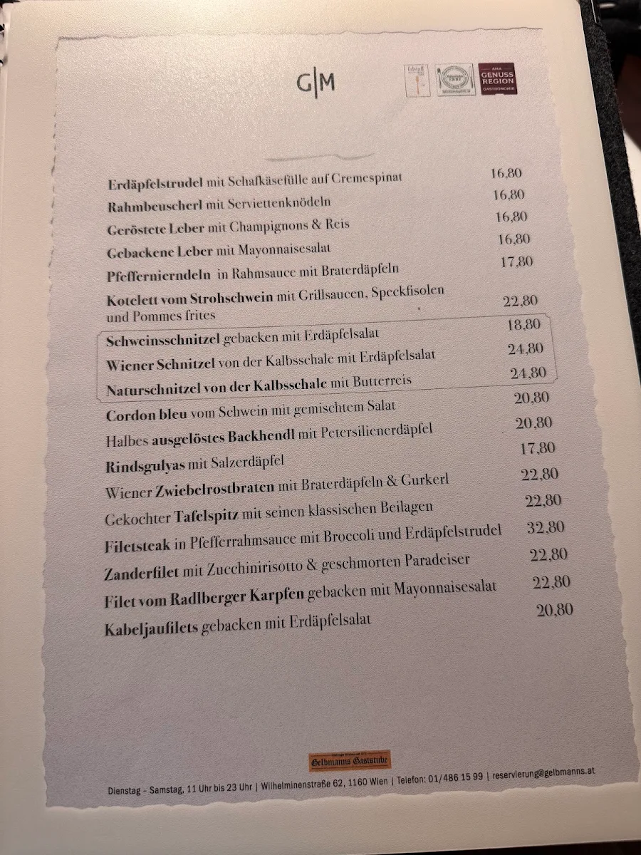 Speisekarte photo 3
