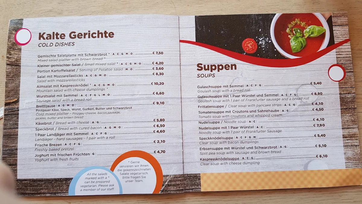 Speisekarte photo 3