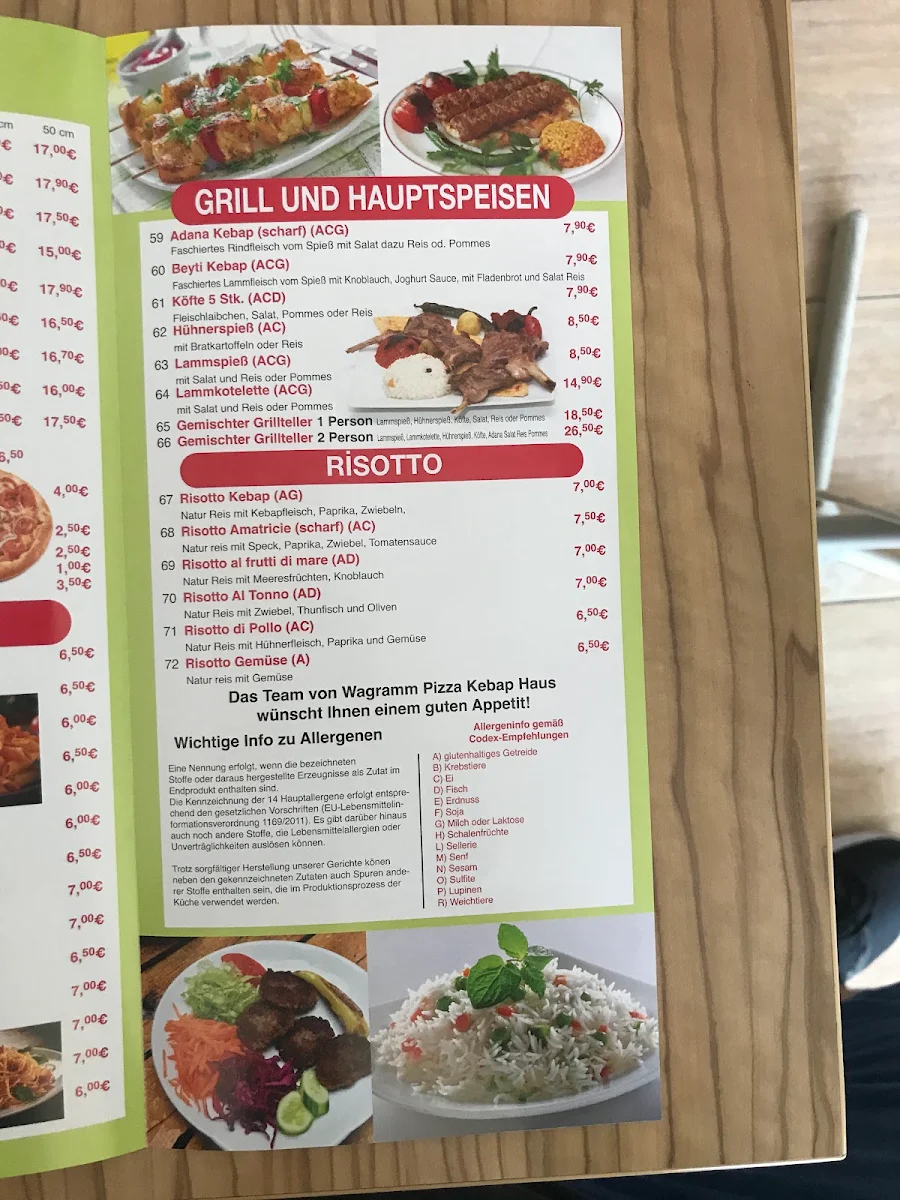 Speisekarte photo 6
